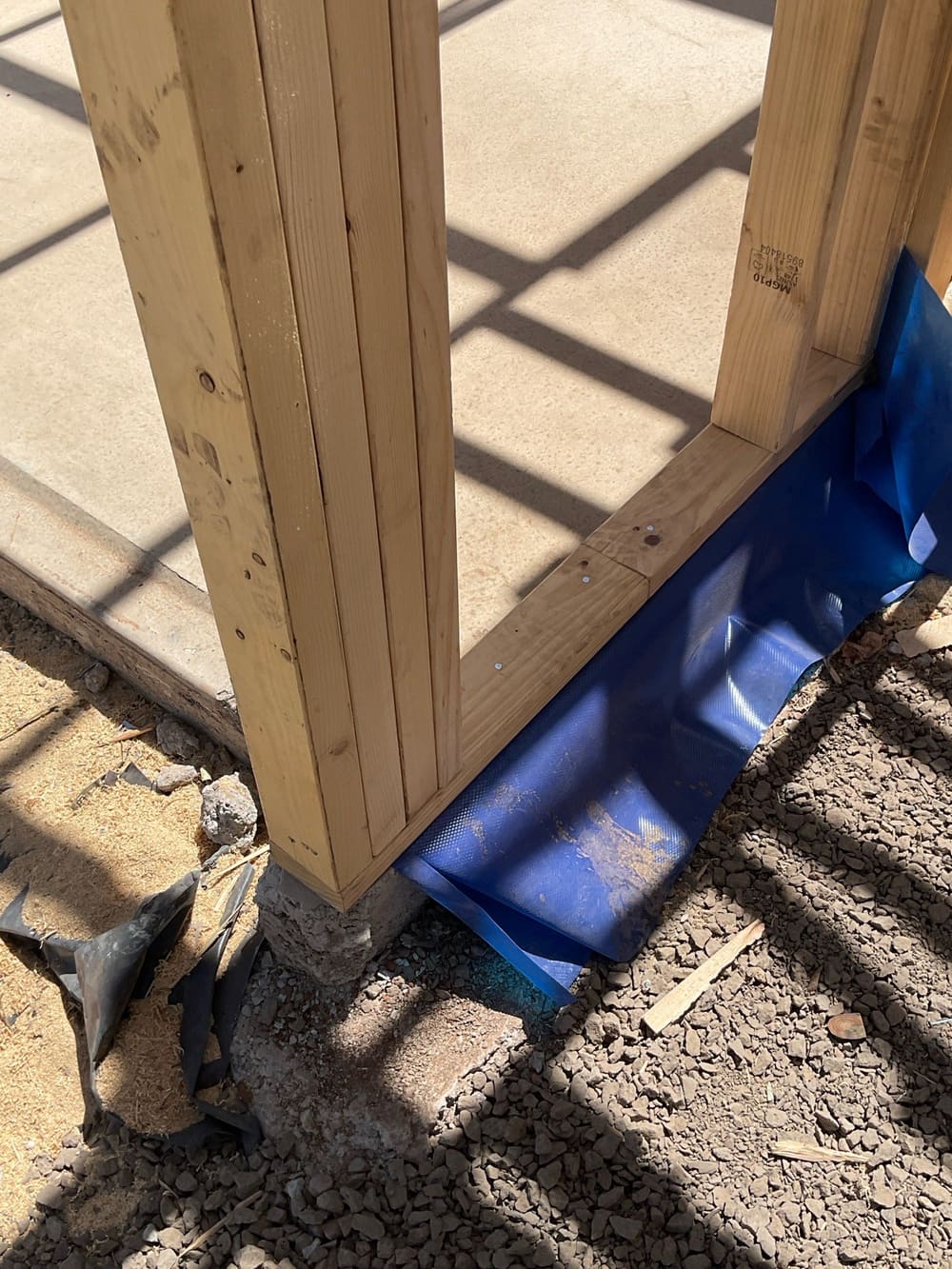 Loose or damages, recorded during a slab pre-pour inspection in Aintree